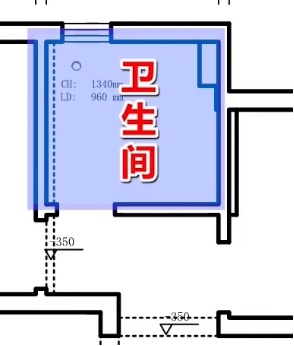 超实用设计干货如何1卫改2卫缓解家庭成员的如厕拥挤尴尬(图1)