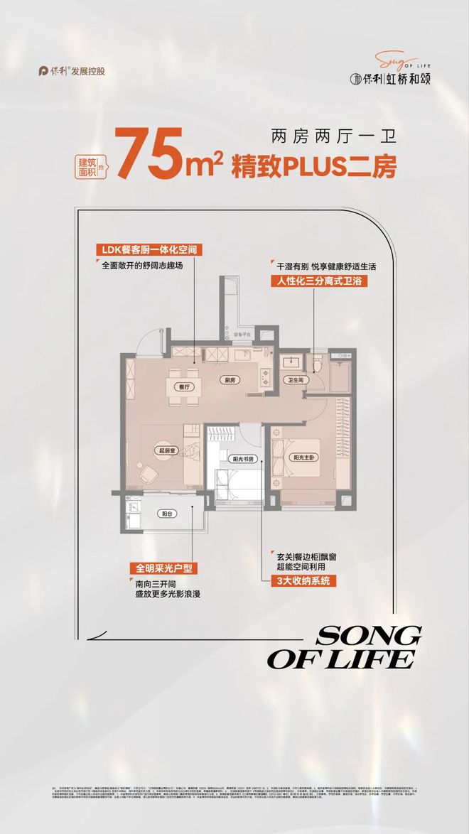 Kaiyun（中国体育）：保利虹桥和颂总价约270万起大虹桥臻品收官清盘抢藏正当时(图17)