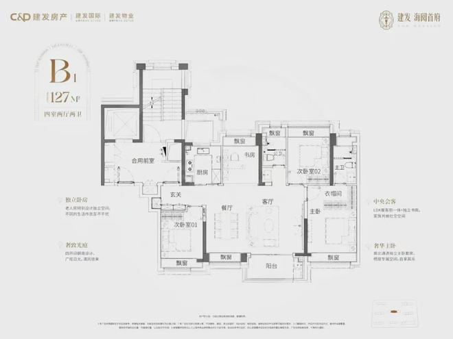 Kaiyun（中国体育）：®建发海阅首府普陀建发海阅首府发布楼盘百科详情户型面积(图8)