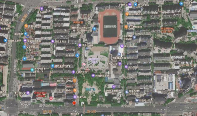 大规模建设！效果图曝光！济南将新添文体公园(图1)