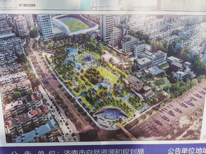 大规模建设！效果图曝光！济南将新添文体公园(图3)