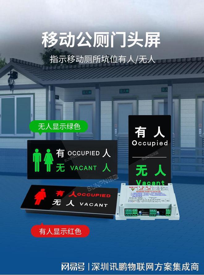 智慧公厕有无人引导屏亚克力外壳防水耐高低温(图1)