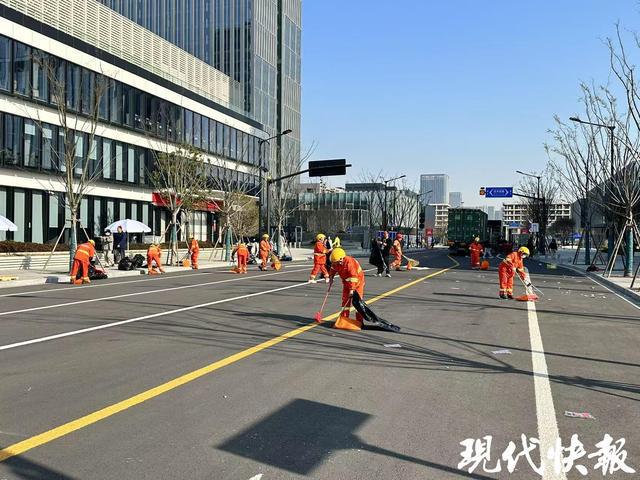 一小时速净！马拉松结束后隐形赛道跑出“江苏速度”(图2)
