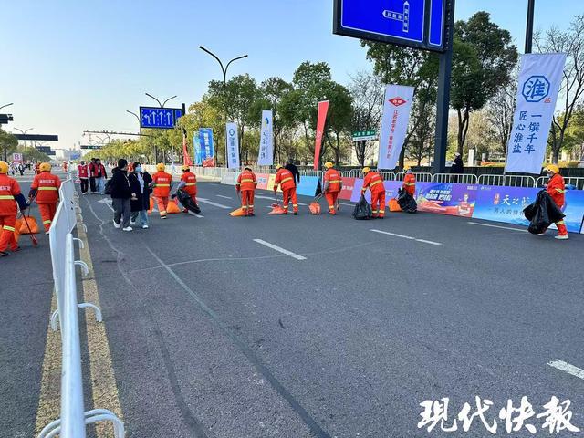 一小时速净！马拉松结束后隐形赛道跑出“江苏速度”(图3)