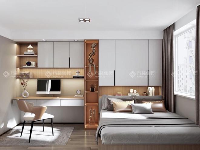 99㎡现代简约风·简洁的家居并非简单的勾画(图4)