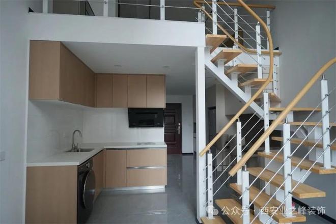 西安业之峰设计30㎡Loft如何打造理想居家空间(图2)