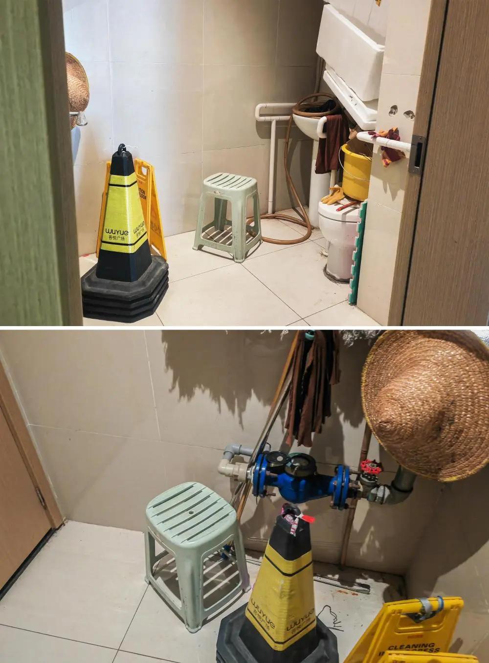 “卫生间最后一个隔间”引关注女报评论：保洁员休息室不该是厕所隔间(图2)