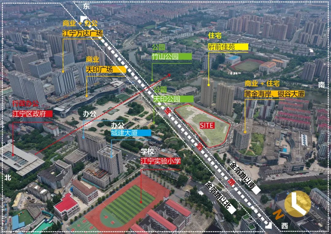 Kaiyun体育网站：公告发布！拿地5年后江宁又一座商业体即将崛起！(图2)