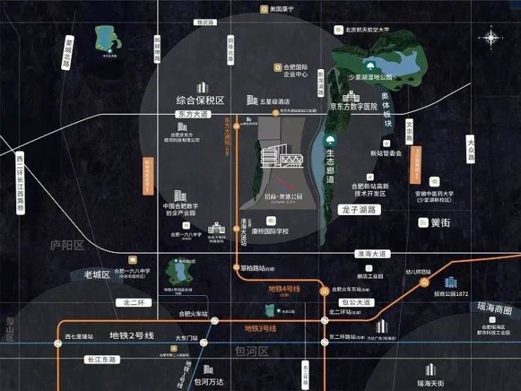新站区招商奥体公园【2025合肥热门楼盘】(图4)