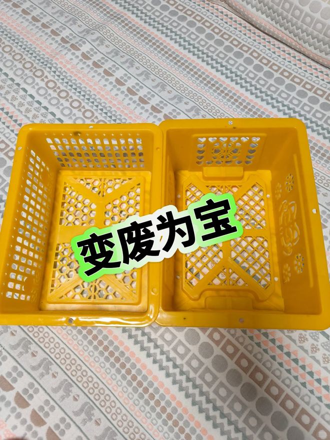 闲置的水果筐大家用来干嘛?学学年轻人的用法实在太惊艳!(图1)