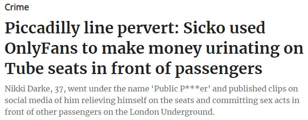 全网震怒！网红在伦敦地铁座位撒尿“挑战”不知情乘客直接坐上去网友：包浆座椅比想象中更恶心(图6)