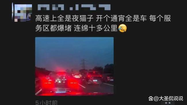 男子假期出发2天还没到目的地国庆高速拥堵揭秘(图2)