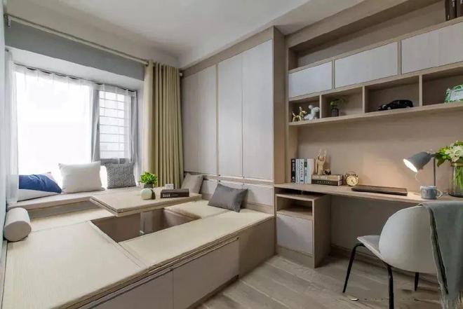 100平米的简约现代风新房进门就感受到满满的质感简约又实用(图8)