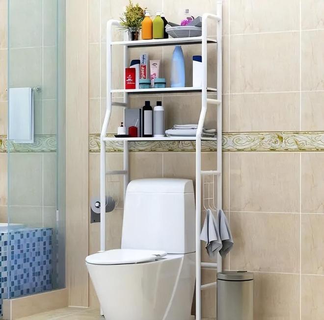 小户型装修卫生间别买置物架了聪明人都用它替代实用(图1)