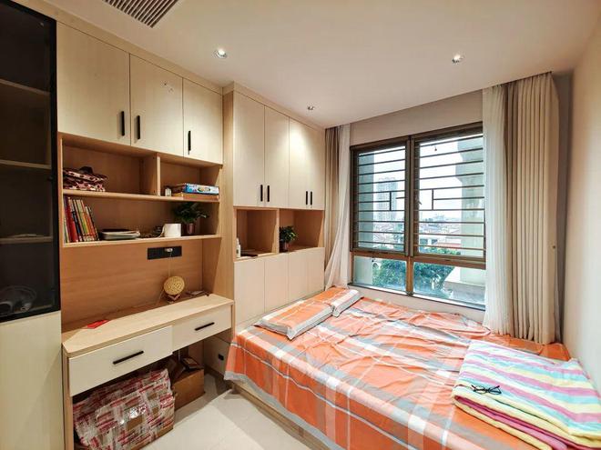 大横厅+观景阳台+多功能房98㎡现代简约三居室(图16)