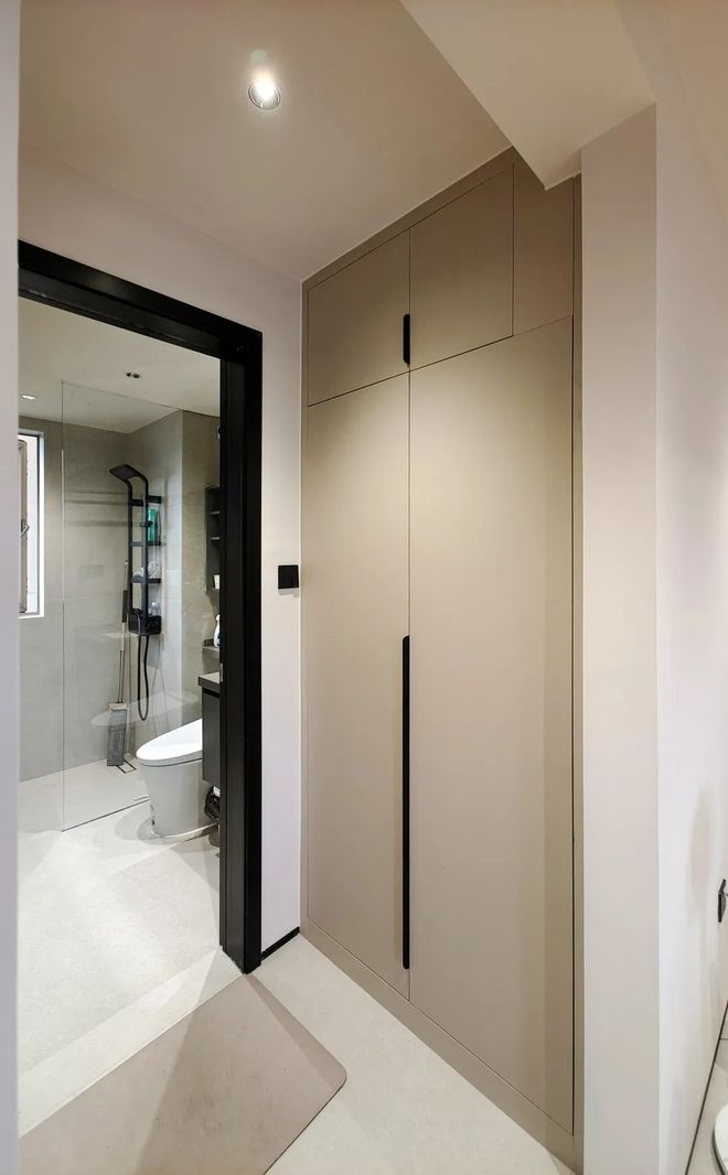 大横厅+观景阳台+多功能房98㎡现代简约三居室(图18)