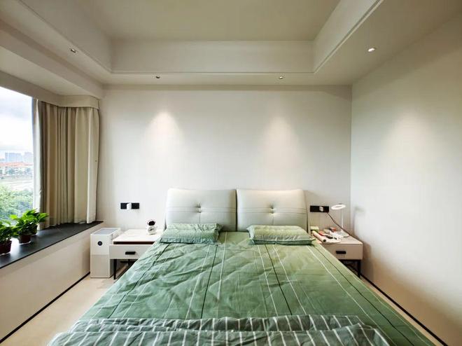 大横厅+观景阳台+多功能房98㎡现代简约三居室(图23)