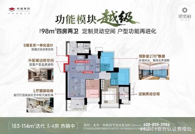 2025龙华卓越珺奕府(通知)楼盘介绍内附图文详解！(图6)