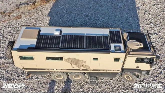 百万欧元的移动堡垒！540匹马力的六轮巨兽洲际探险房车XRS7400(图4)