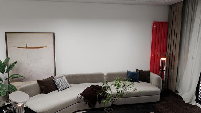 没钱新房就装修简约风？简单、温馨、温暖？暖气？(图1)