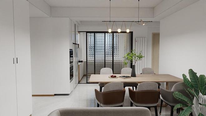 没钱新房就装修简约风？简单、温馨、温暖？暖气？(图5)