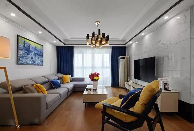 118平的现代简约风卫生间做到这样清爽宜人很舒适(图1)