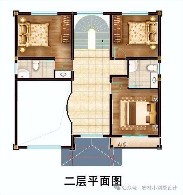 惊艳了全村！28款二层新中式自建房美得邻居天天来参观(图2)