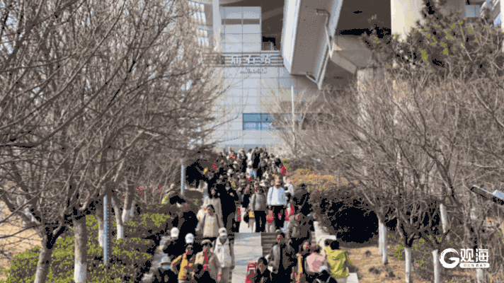 Kaiyun体育网站：3月以来客流上涨近7成！“青岛最美地铁线”再次成为“春日顶流”(图2)