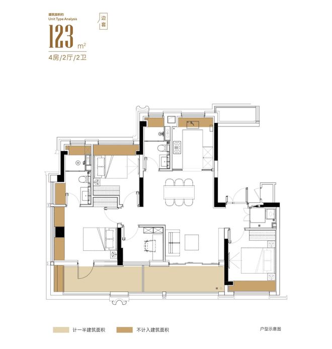 嘉定这个盘卷疯了！约16㎡阳台赠送、约96%实得率！(图11)