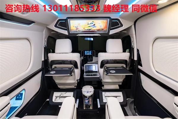 新款海狮7座价格丰田海狮二排座椅180度旋转功能演示(图6)