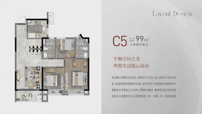 大名城·映雨江南售楼处-引爆楼市焦点以初心打造臻品-户型(图5)