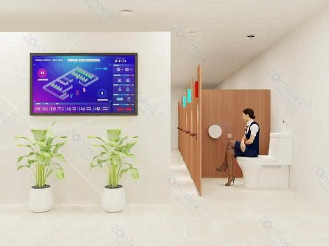 智慧公厕核心功能与标杆案例中期ZQ-SmartToilet助力智慧城市(图1)