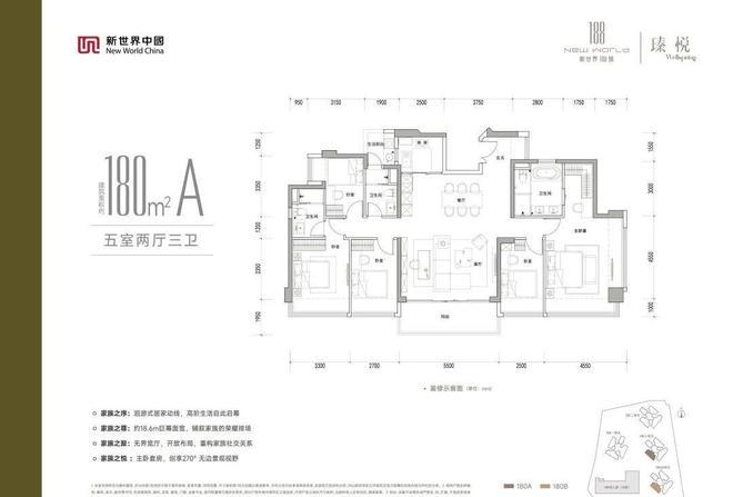 新世界188号现代简约建筑风格颜值出众彰显高端居住品质格调(图10)